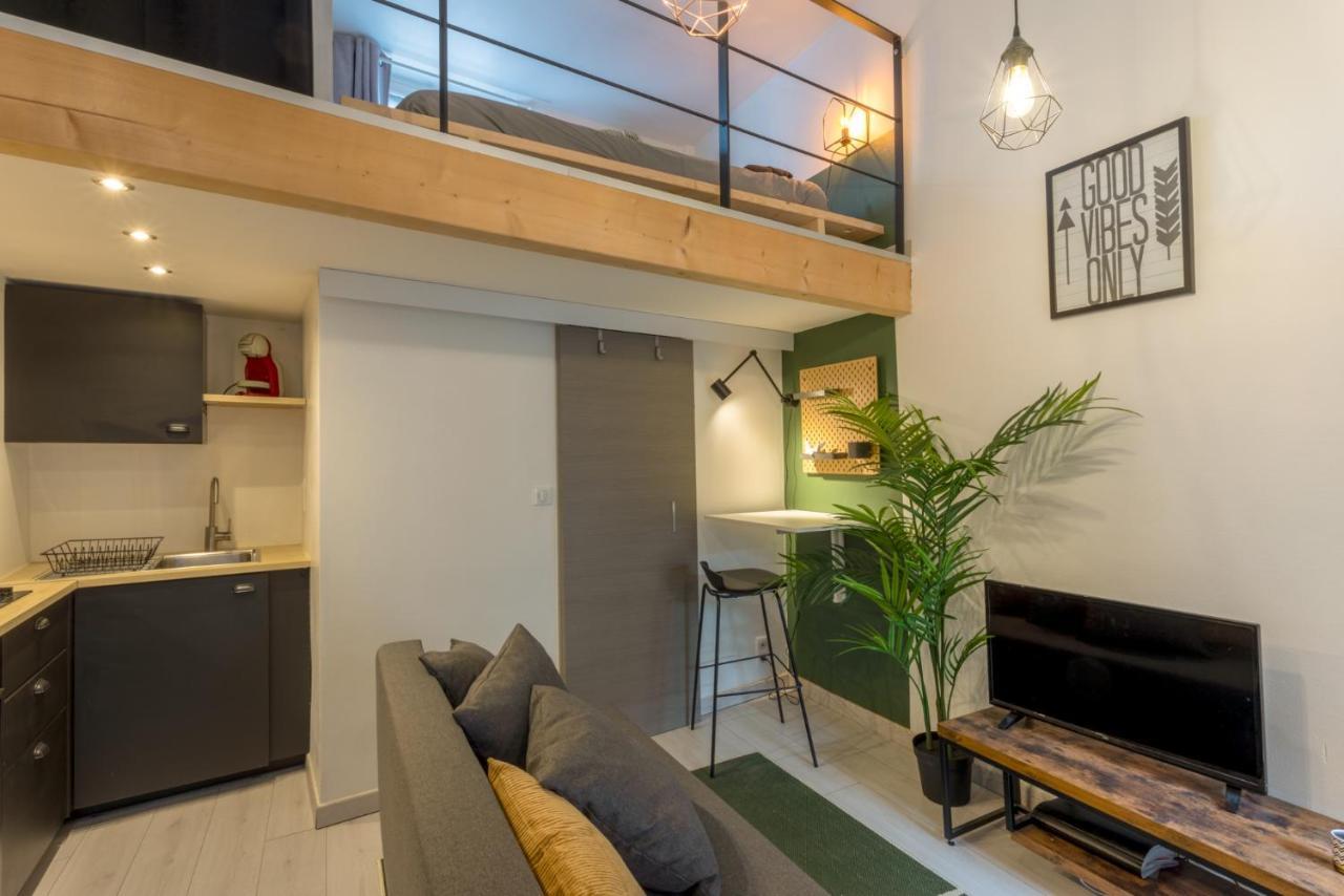 L'Urbain Vitry - Studio Avec Mezzanine En Hyper Centre Toulouse Rum bild